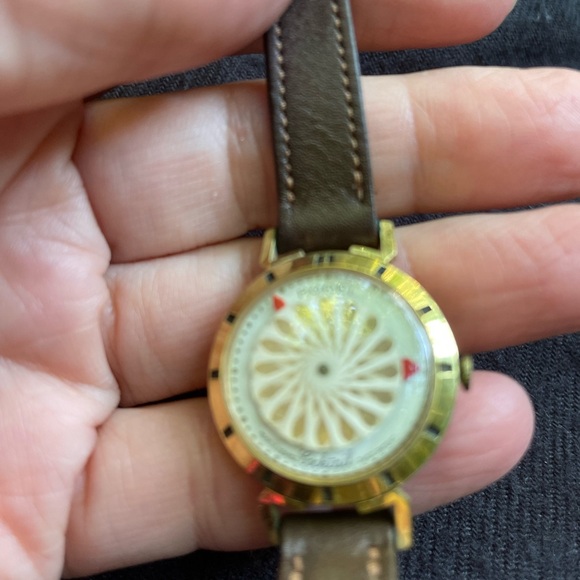 LADIES Vintage Kaleidoscope Ernest Borel Cocktail Swiss 17 Jewel Wrist Watch - Picture 8 of 15